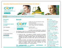 Tablet Screenshot of cidff95.fr